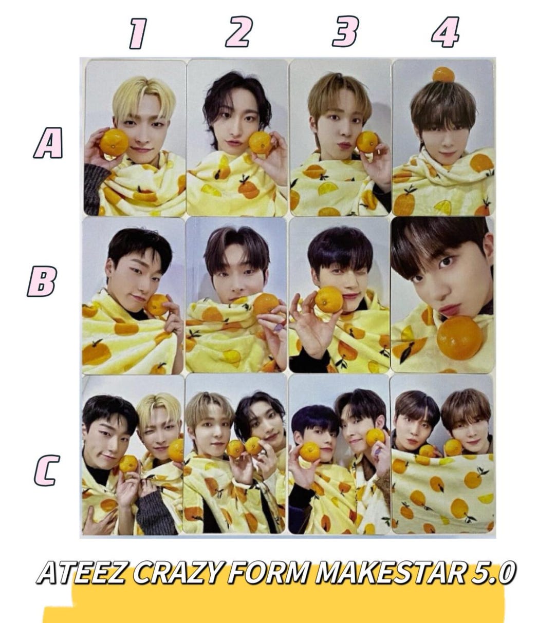 ATEEZ [official] Makestar 5.0 Crazy Form POB Preorder World Fin