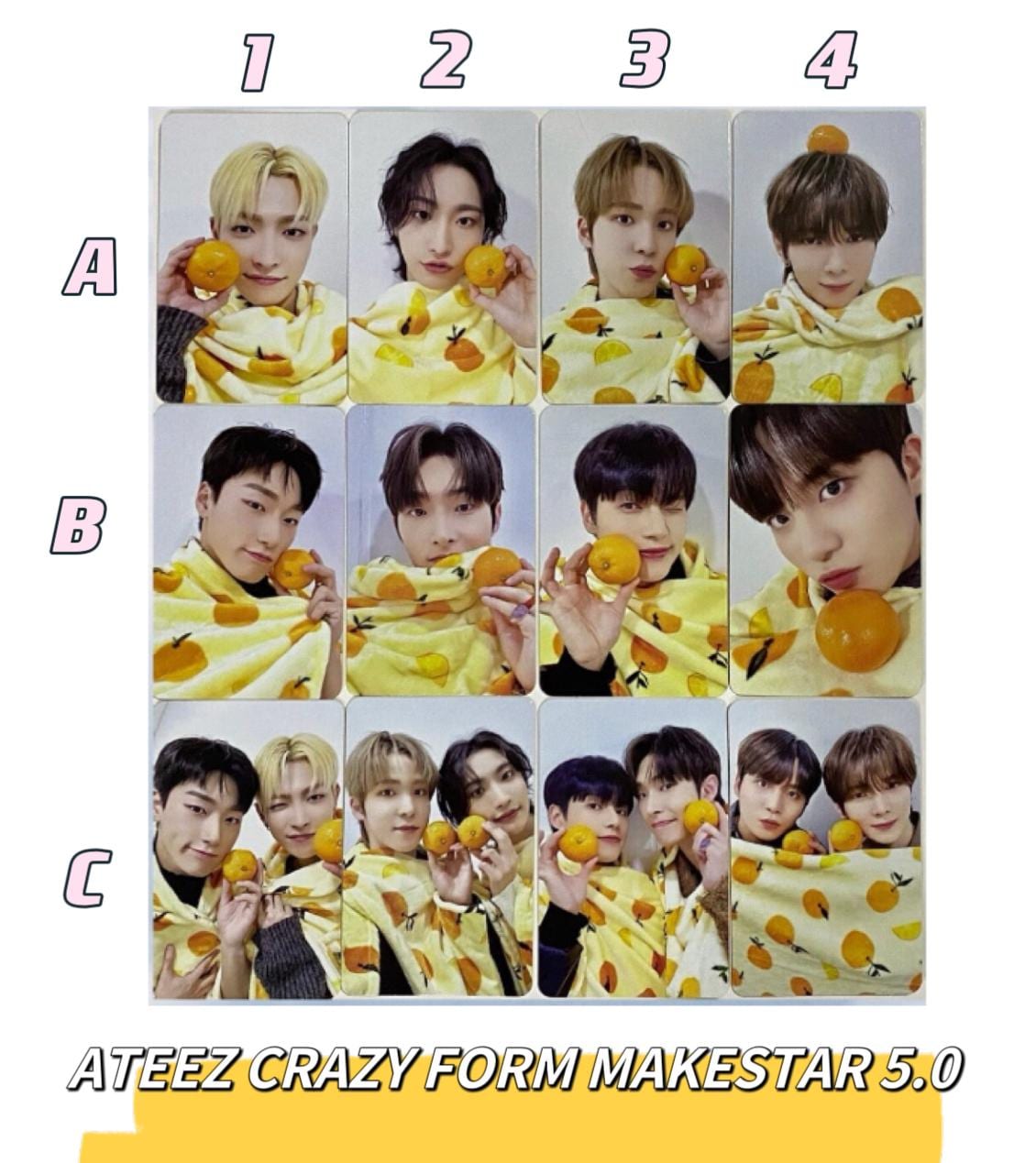 ATEEZ [official] Makestar 5.0 Crazy Form POB Preorder World Fin