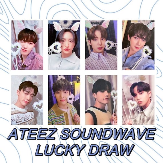ATEEZ [official] Soundwave 4.0 Lucky Draw Crazy Form Angel San