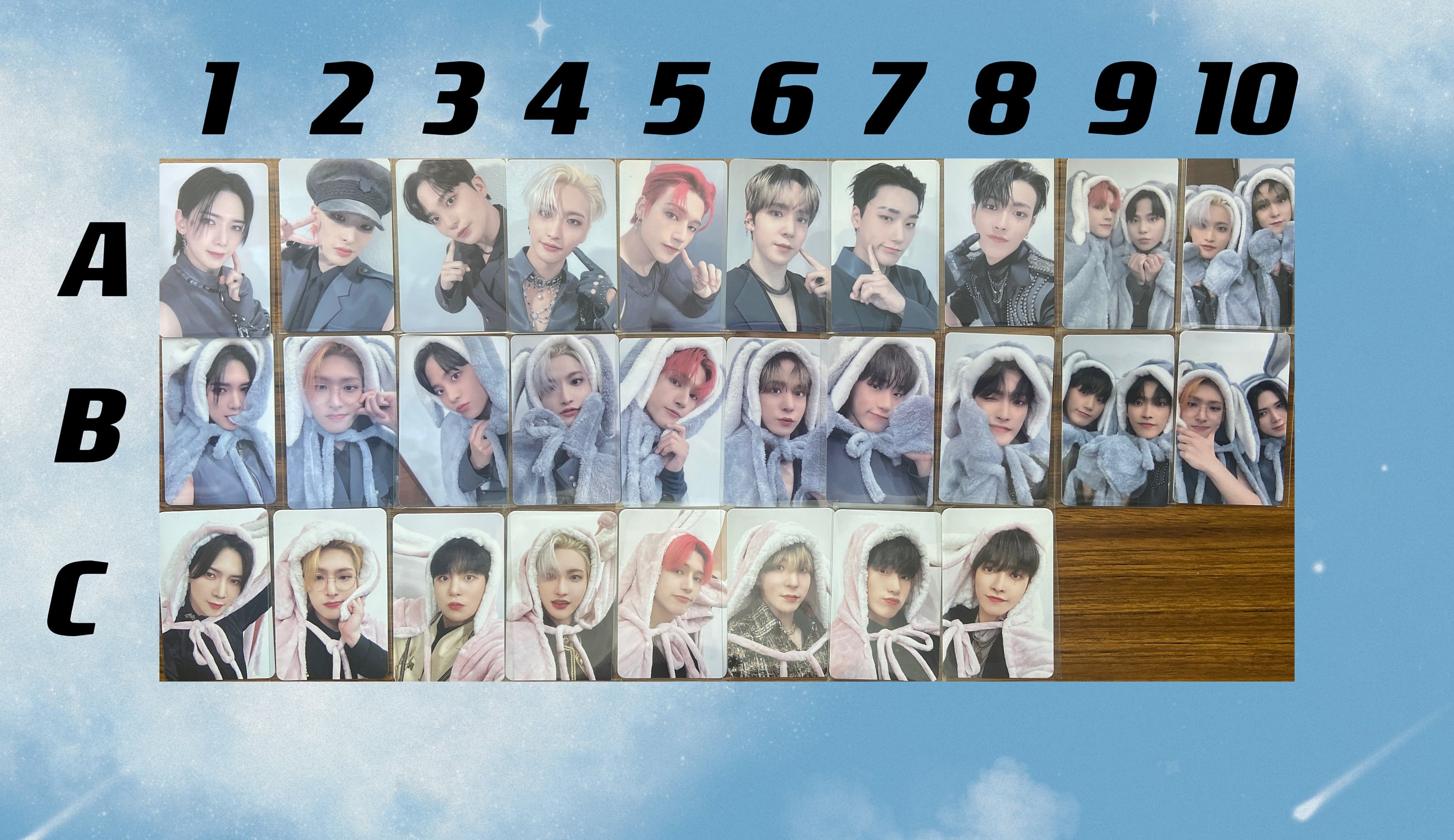 ATEEZ Halazia Spin off Makestar Lucky Draw Blanket Bunny Official