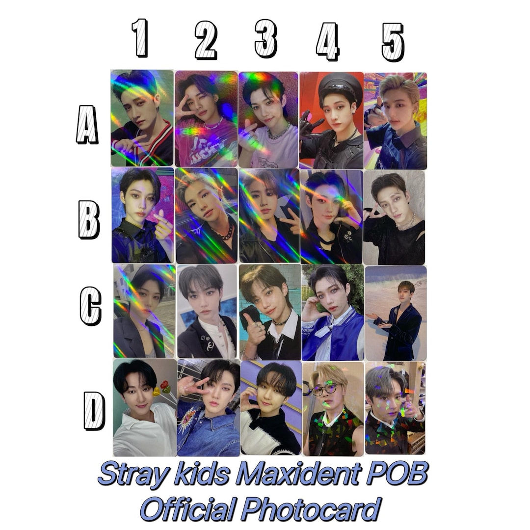 Sttay Kids [OFFICIAL] Maxident SKZ Photocard Makestar Yes24