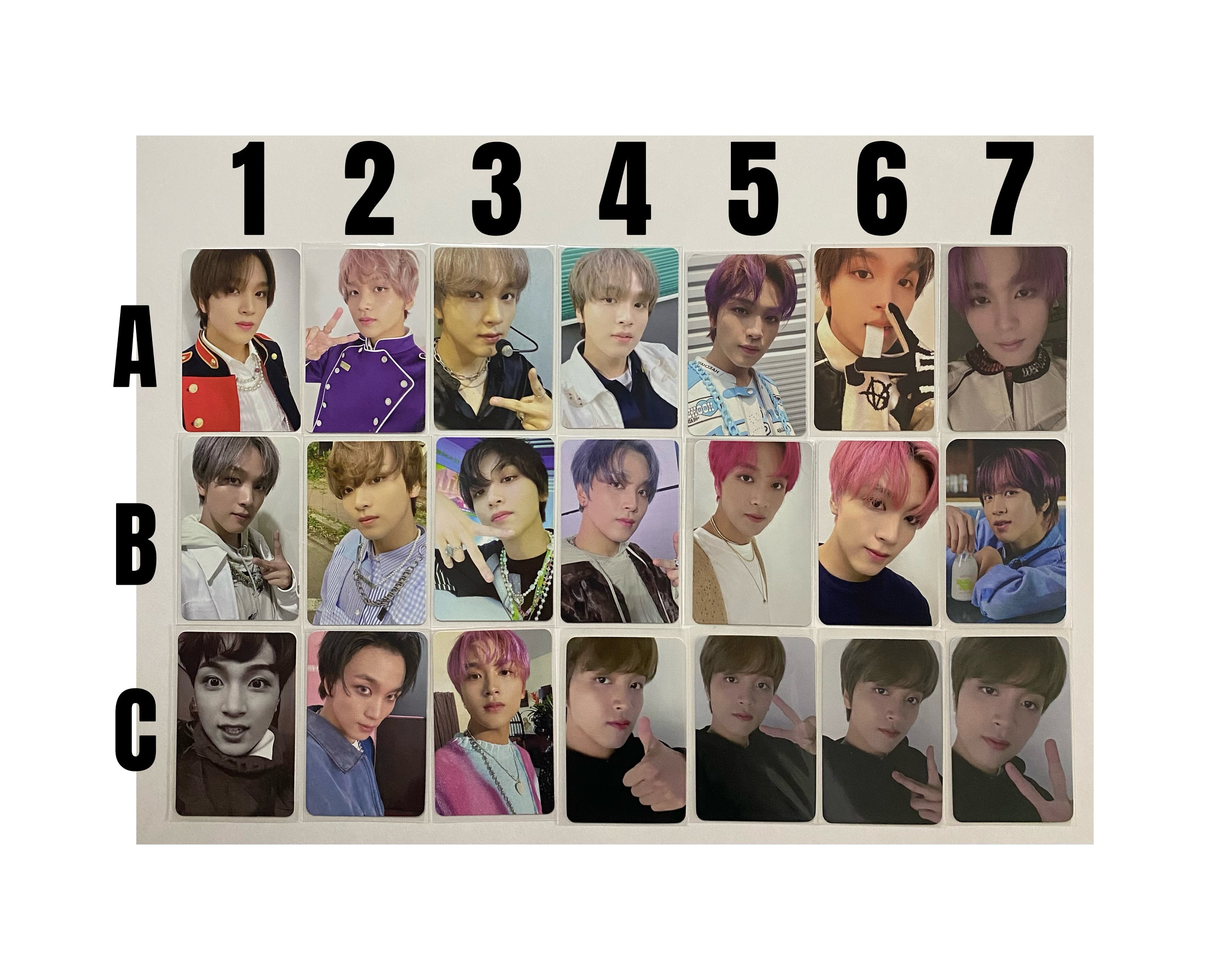 Haechan NCT Dream 127 Official Photocard Sticker Universe Neo Zone