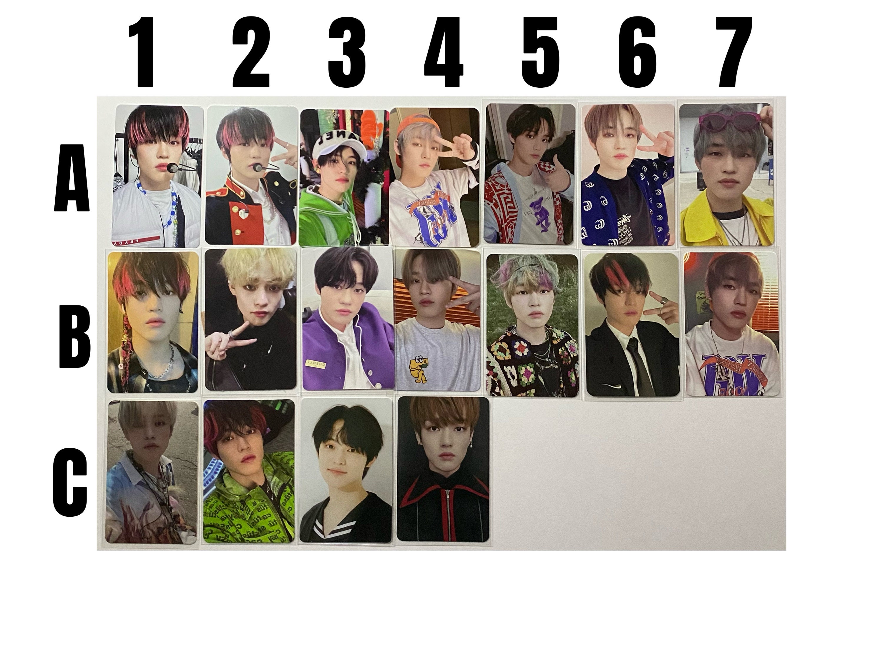 Chenle NCT Dream 127 Official Photocard Sticker Universe Neo Zone