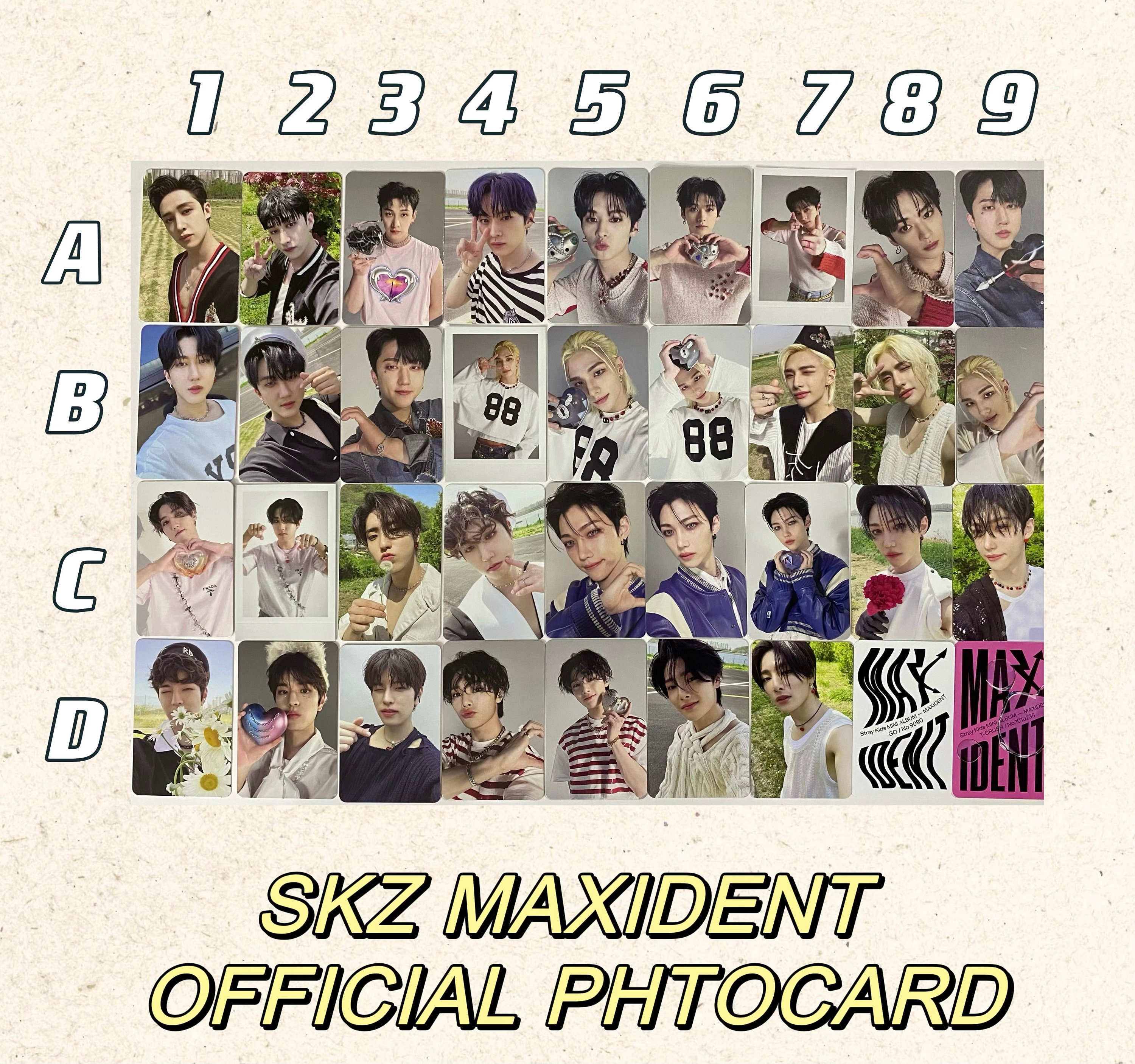 Stray Kids [official] Maxident Photocard SKZ Apple Music POB Case