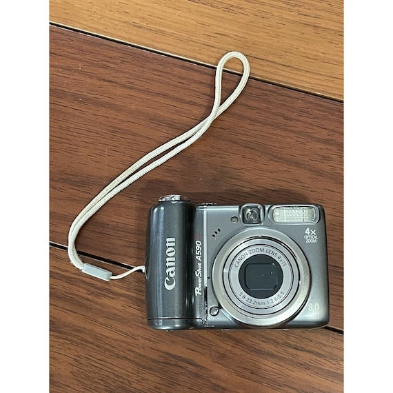 Canon Powershot A590 IS 8.0MP 4x Optical Zoom Digital Camera