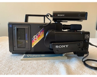 Sony CCD-V8AF 8mm Video 8 Video Camera Recorder - Etsy