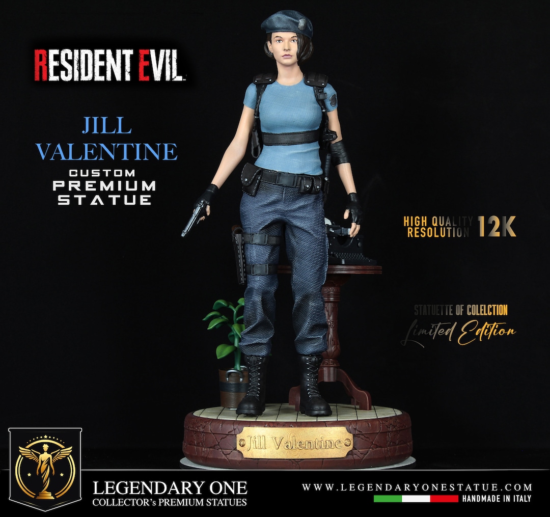 Jill Valentine Statue, Resident Evil Figure, Jill Valentine Figure