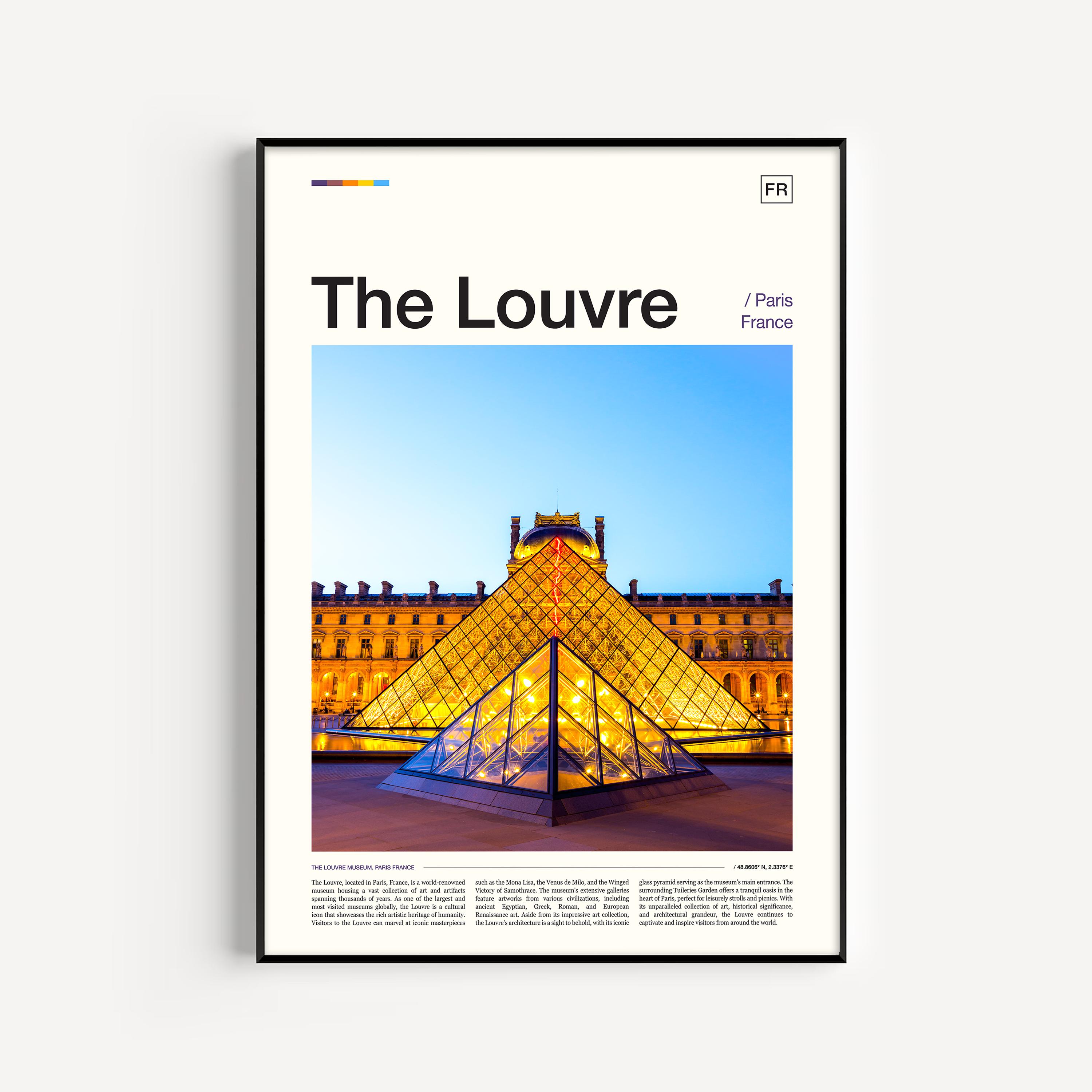 Louvre Museum Print: Paris Photography, French Travel Art - Etsy