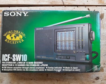 SONY ICF-SW7600G レシーバー サービスマニュアル: 回路図と部品リスト