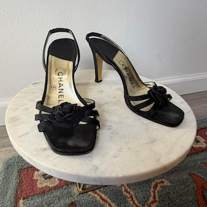 Chanel Camellia Sandals - Etsy