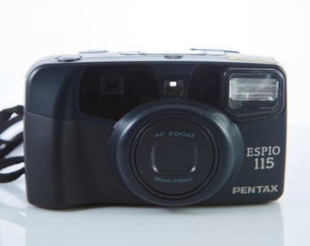 Pentax Espio 115 Film Camera: 38-115mm Point and Shoot - Etsy