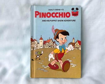 Walt Disney Pinocchio On Pleasure Island Cardboard Book - Etsy 日本