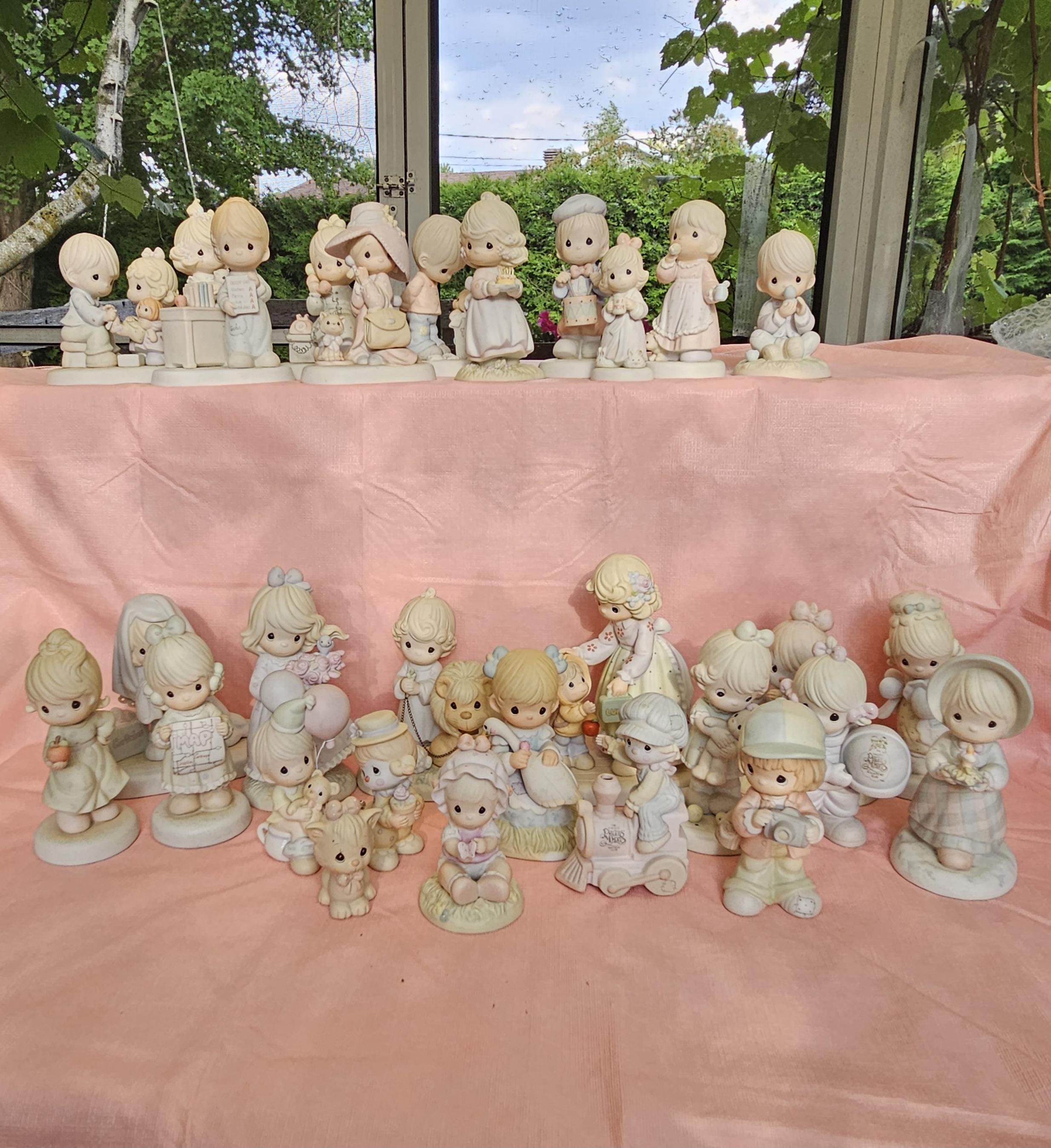 パート2 プレシャスモーメンツのフィギュア、ヴィンテージ磁器の