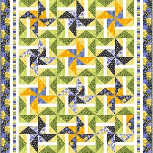 ハンドメイド花柄ベビーキルト、47インチ×47インチの子供部屋用装飾品