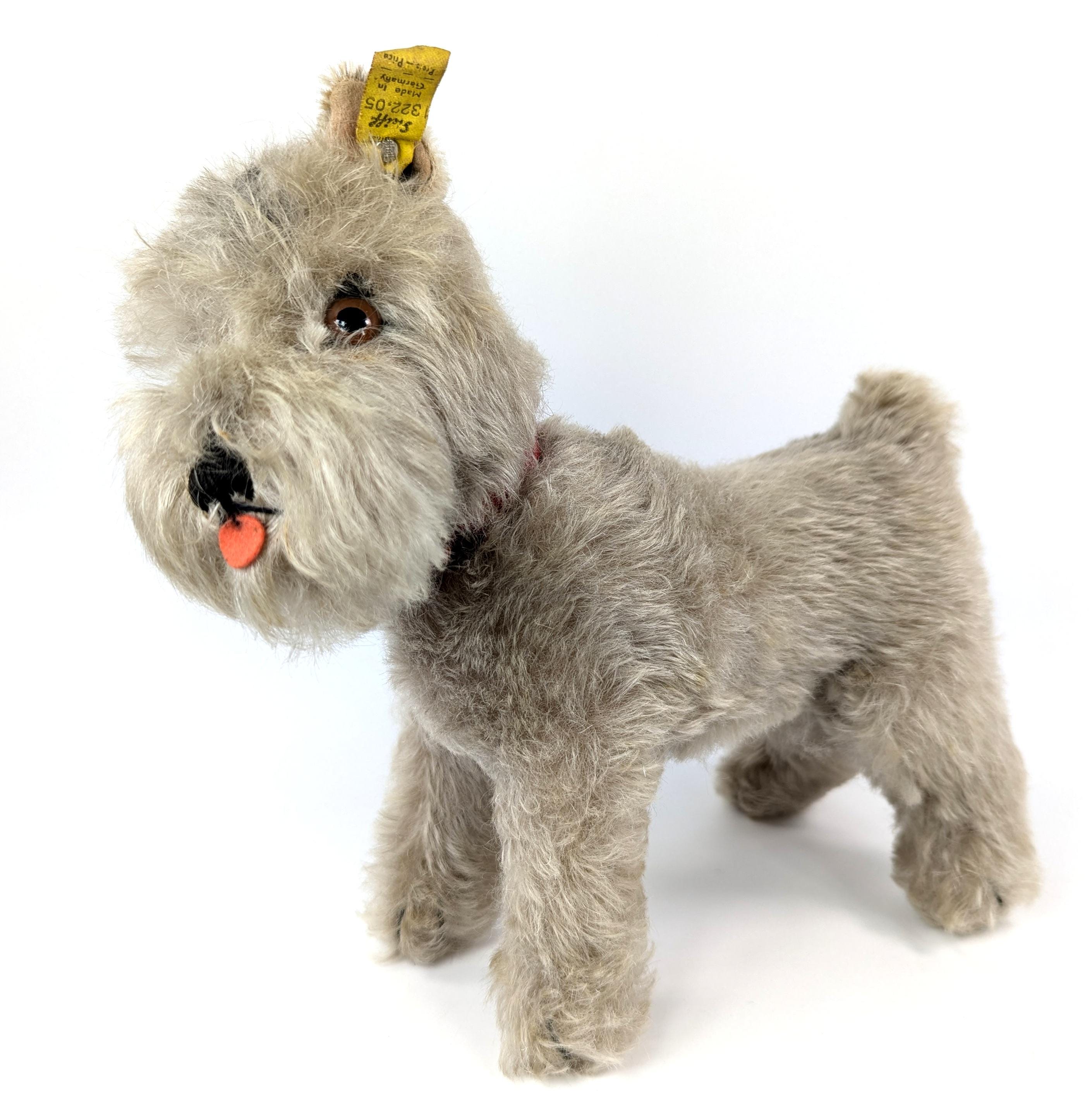 シュタイフ シュナウザー テッシー 9インチ ヴィンテージ 1965～1967年