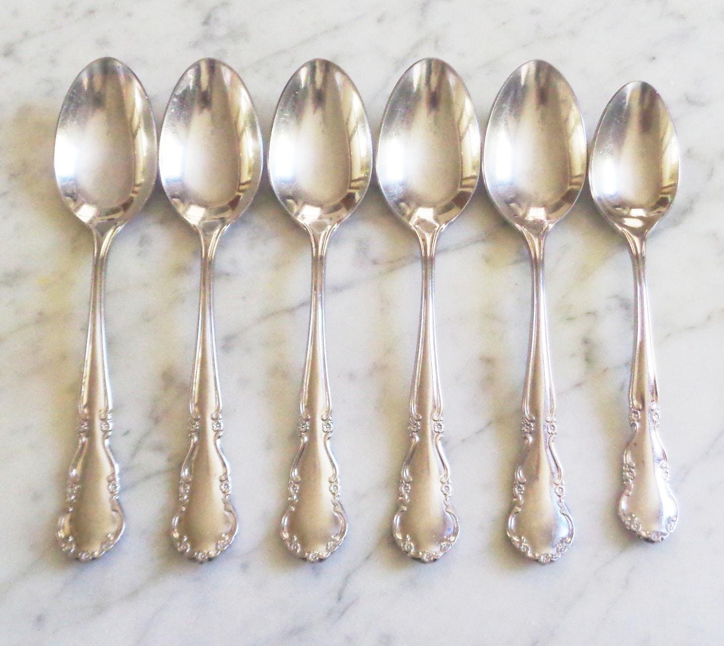 リード＆バートン】純銀 スターリング／ナイフ＆フォーク 2組