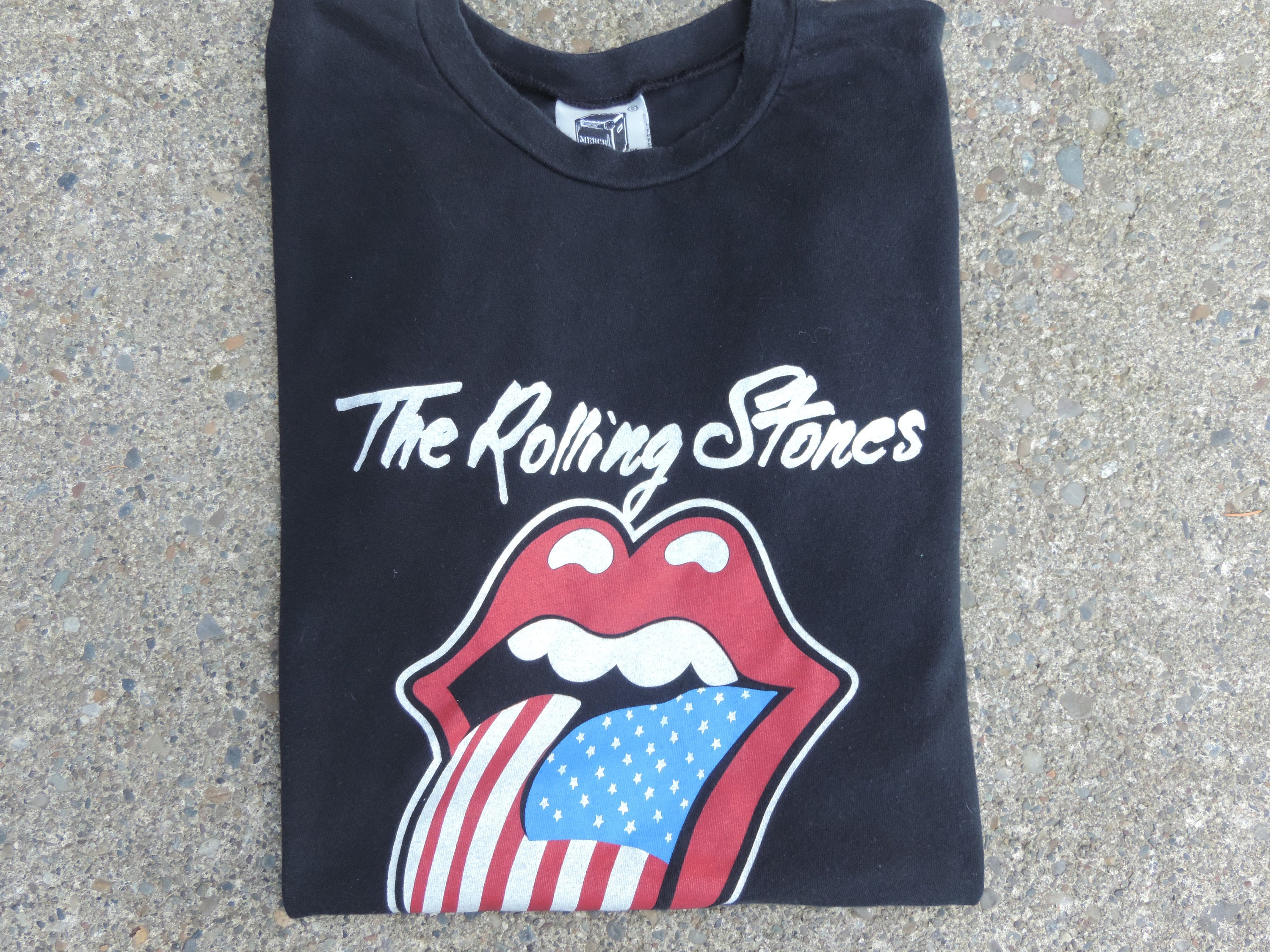 80's Vintage T Shirt Rolling Stones the Rolling Stones North
