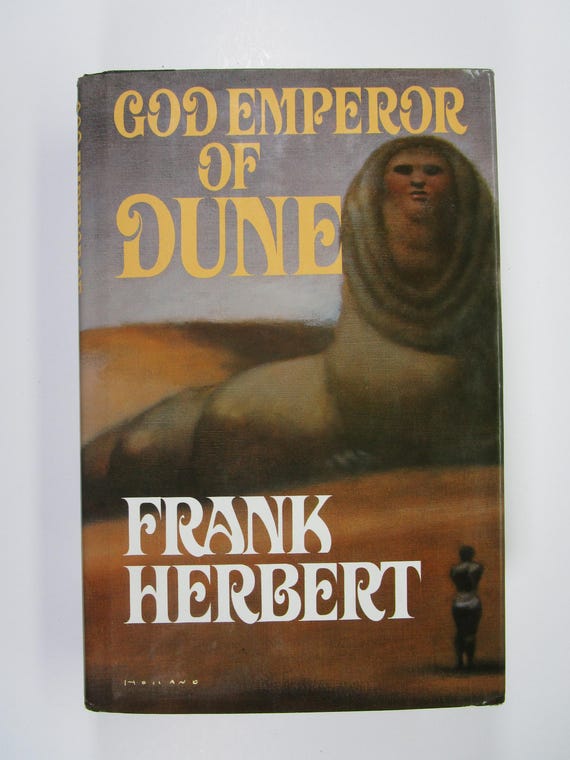 God Emperor of Dune, Frank Herbert, COLLECTIBLE 1981 1st Edition