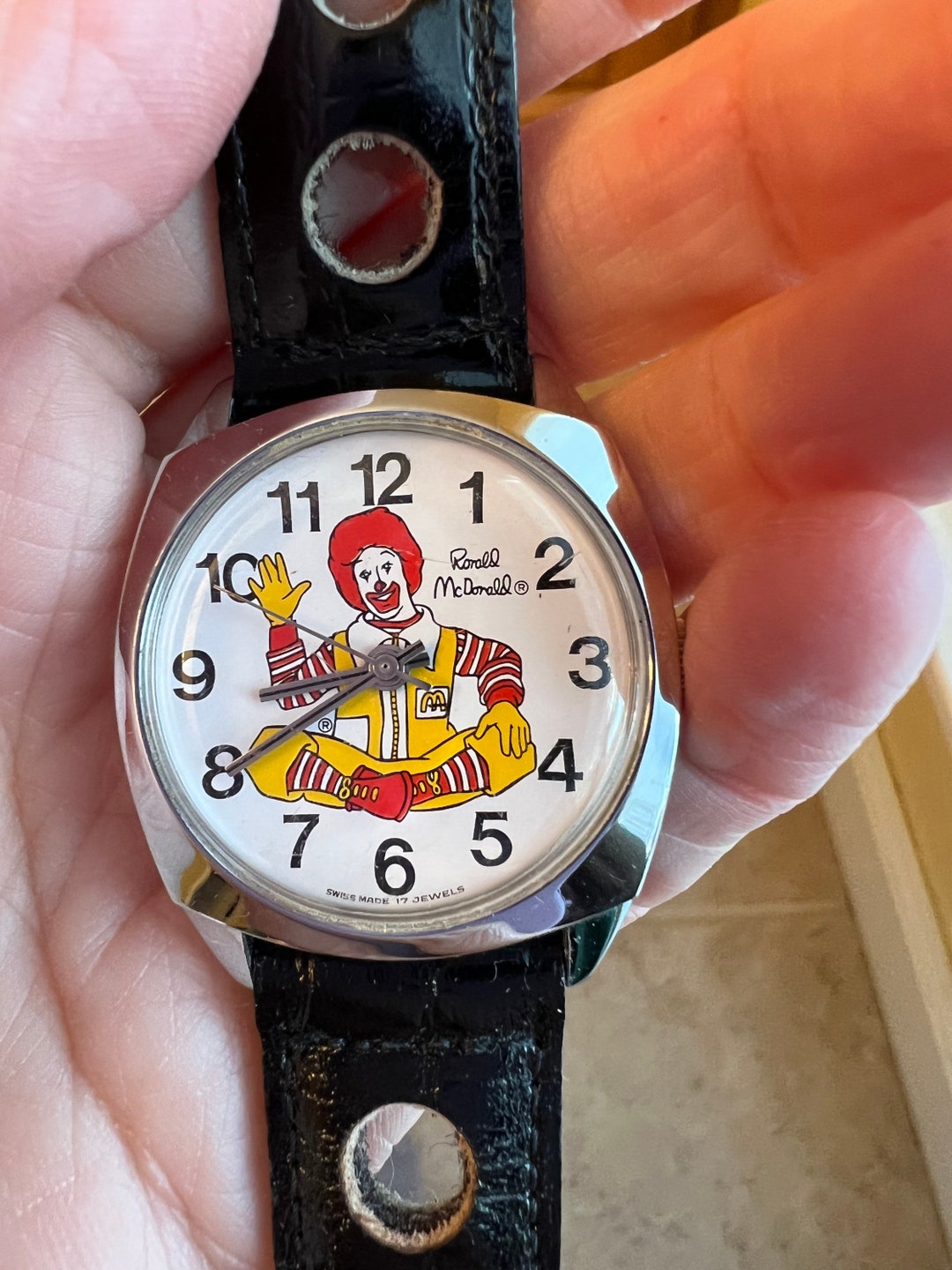 True Vintage 1970s Ronald Mcdonald Wristwatch - Etsy
