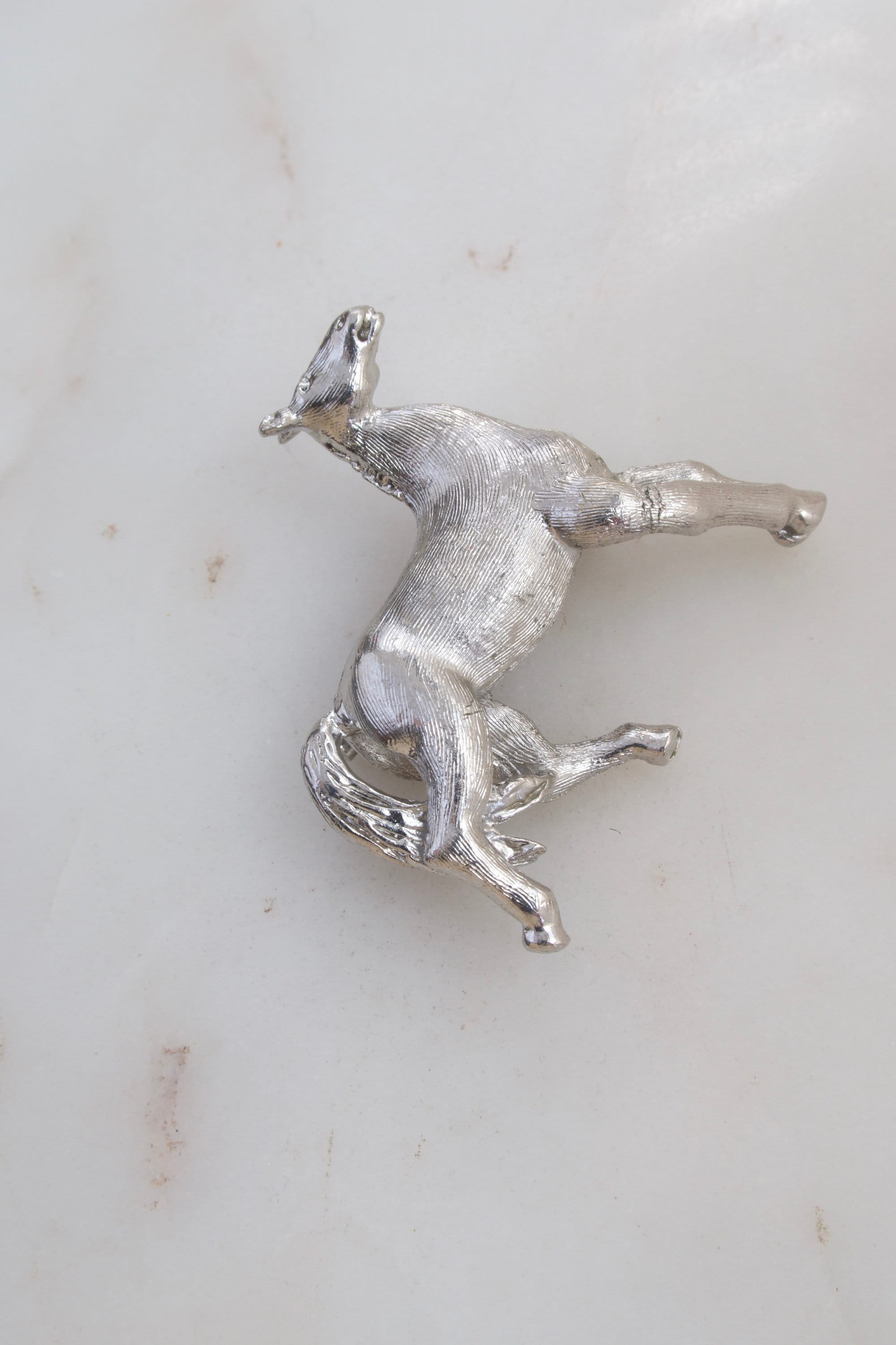 ヴィンテージ シルバー 馬ブローチ ヴィンテージ ジュエリー 動物