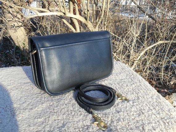 Vintage Coach Pocket Purse GUC 9988, in Black, Free US Shipping - Etsy