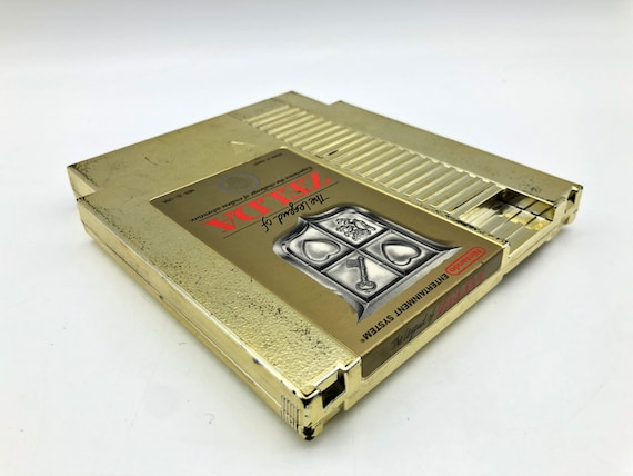ゼルダの伝説 NES: オリジナルゴールドカートリッジ、1987年レトロ