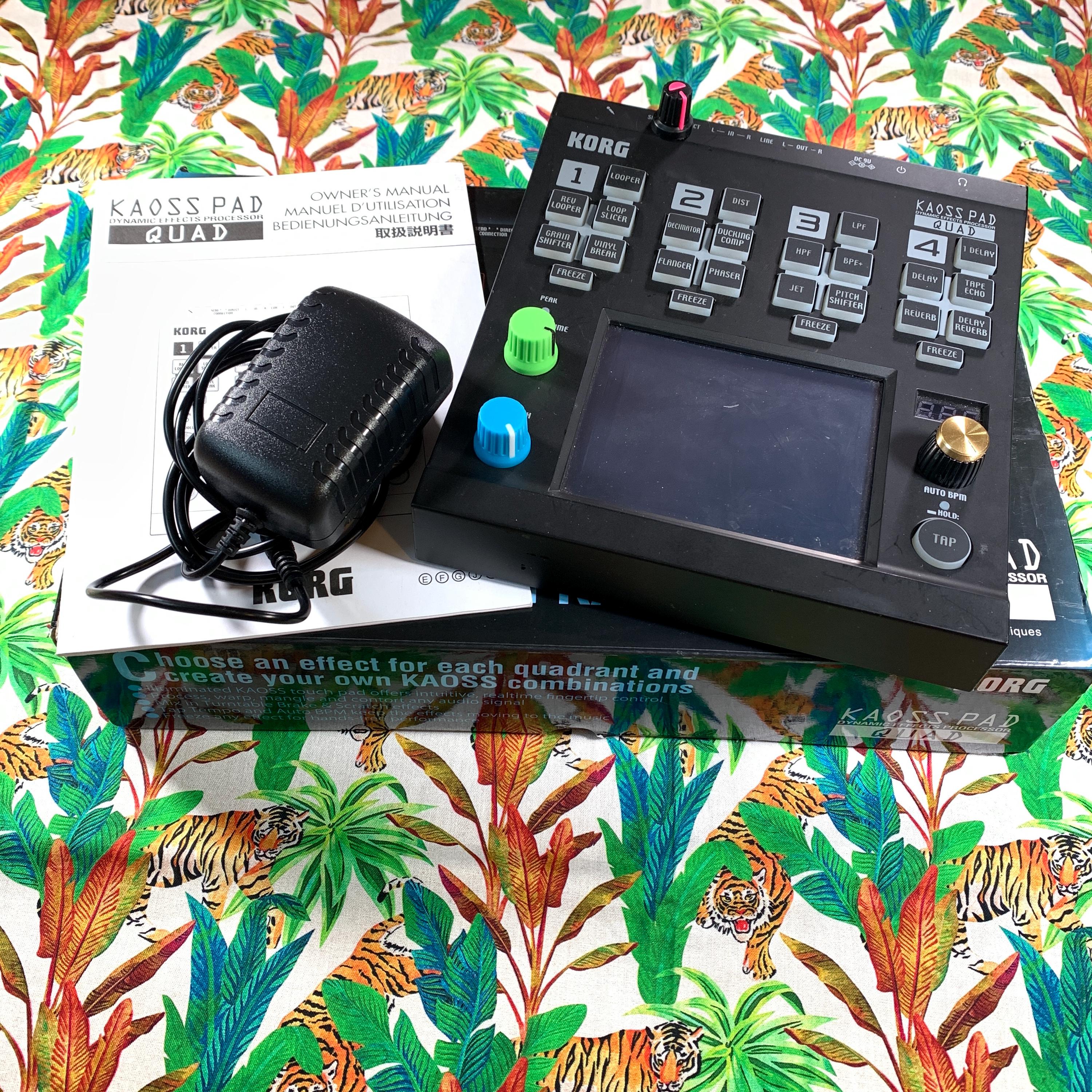 MODDED Korg Kaoss Pad Quad KP4 Multi Effects Sampler Looper