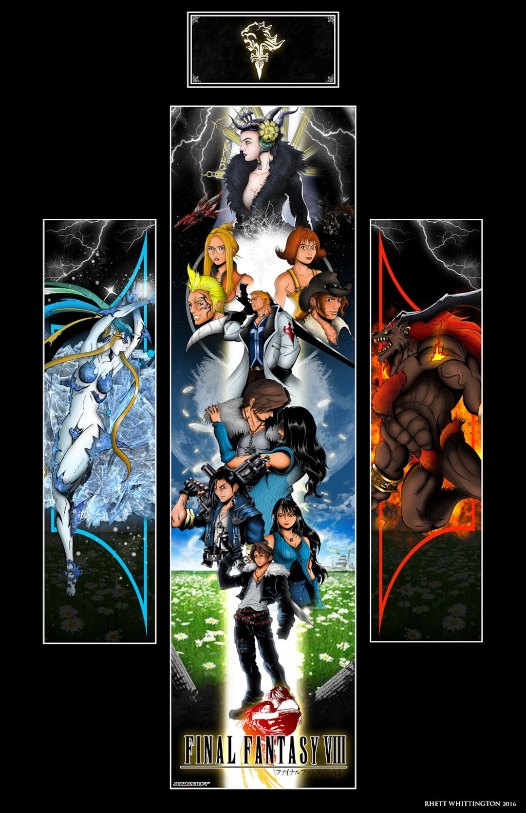 Final Fantasy 8 Poster - Etsy