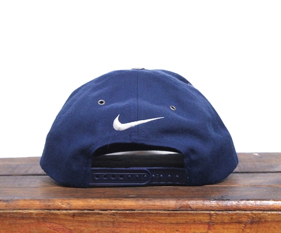 Vintage 90s Nike Athletic Apparel Arch Blockhead Embroidered