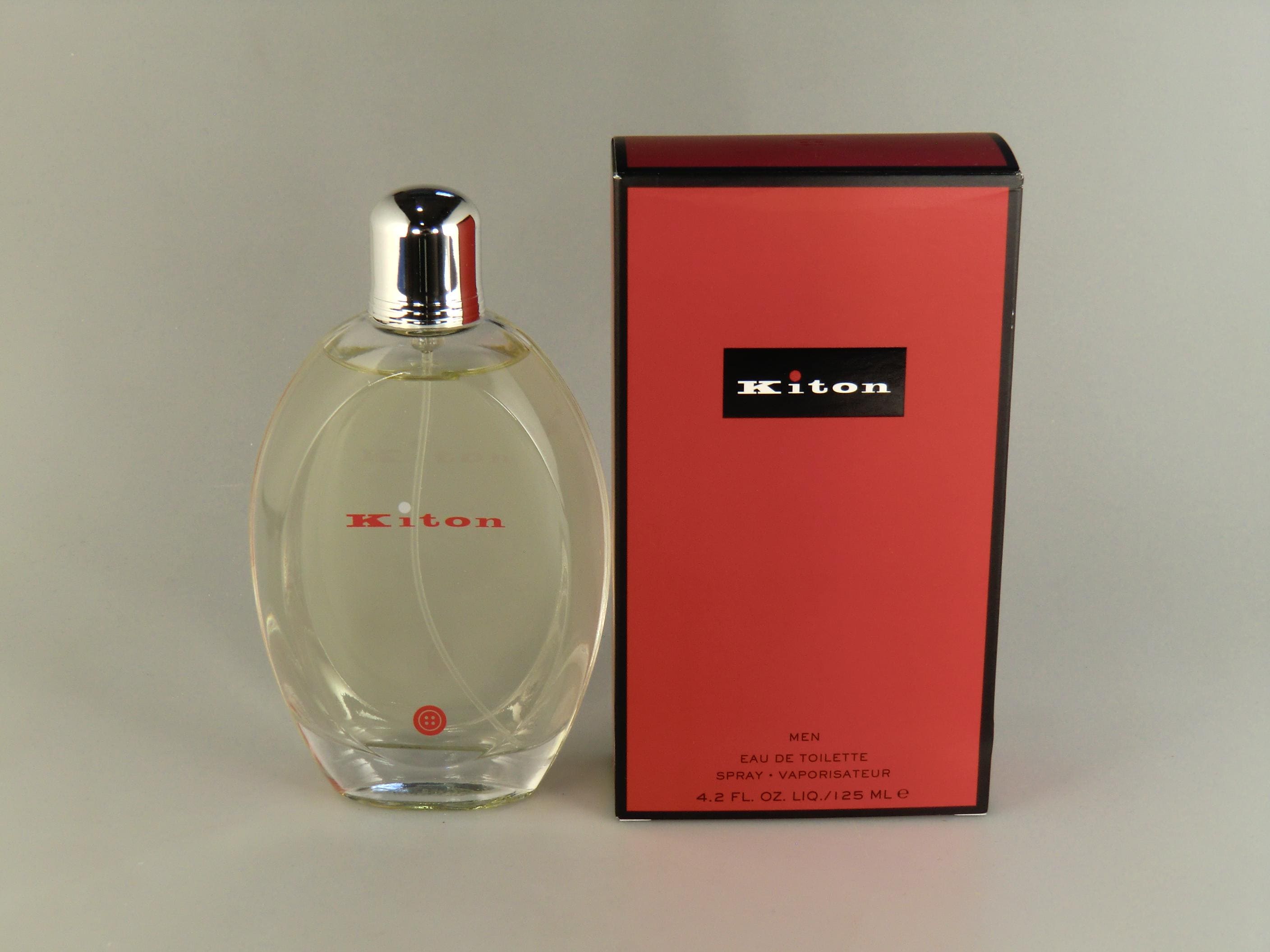 Original Vintage Kiton Men Eau De Toilette Spray 4.2 FL.OZ