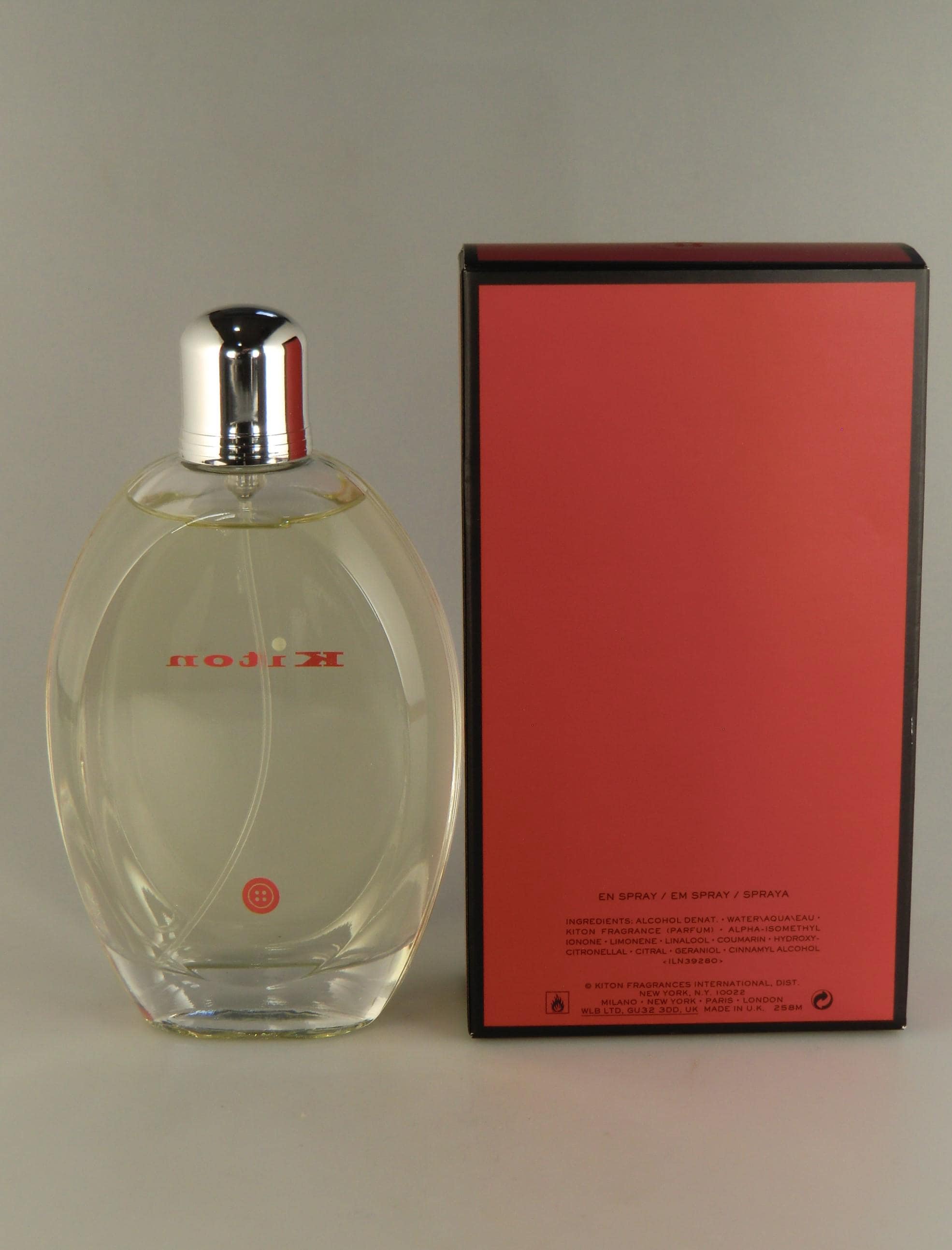 Original Vintage Kiton Men Eau De Toilette Spray 4.2 FL.OZ