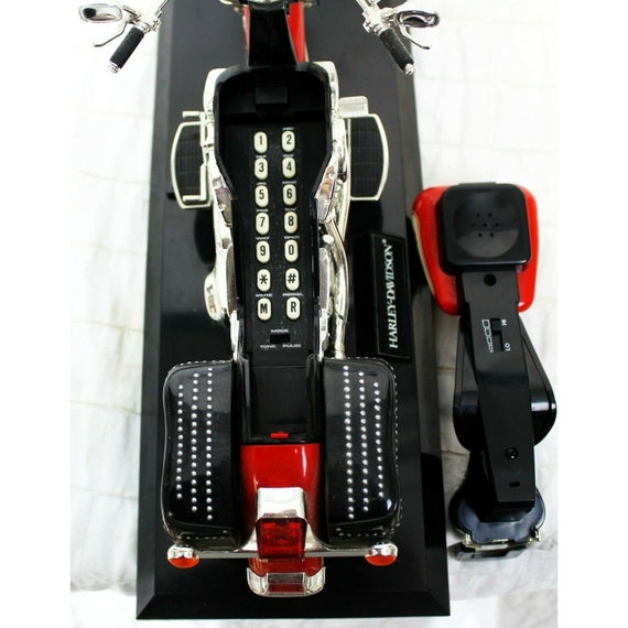 ハーレーダビッドソン 電子プッシュボタン電話 オートバイ用 TeleMania