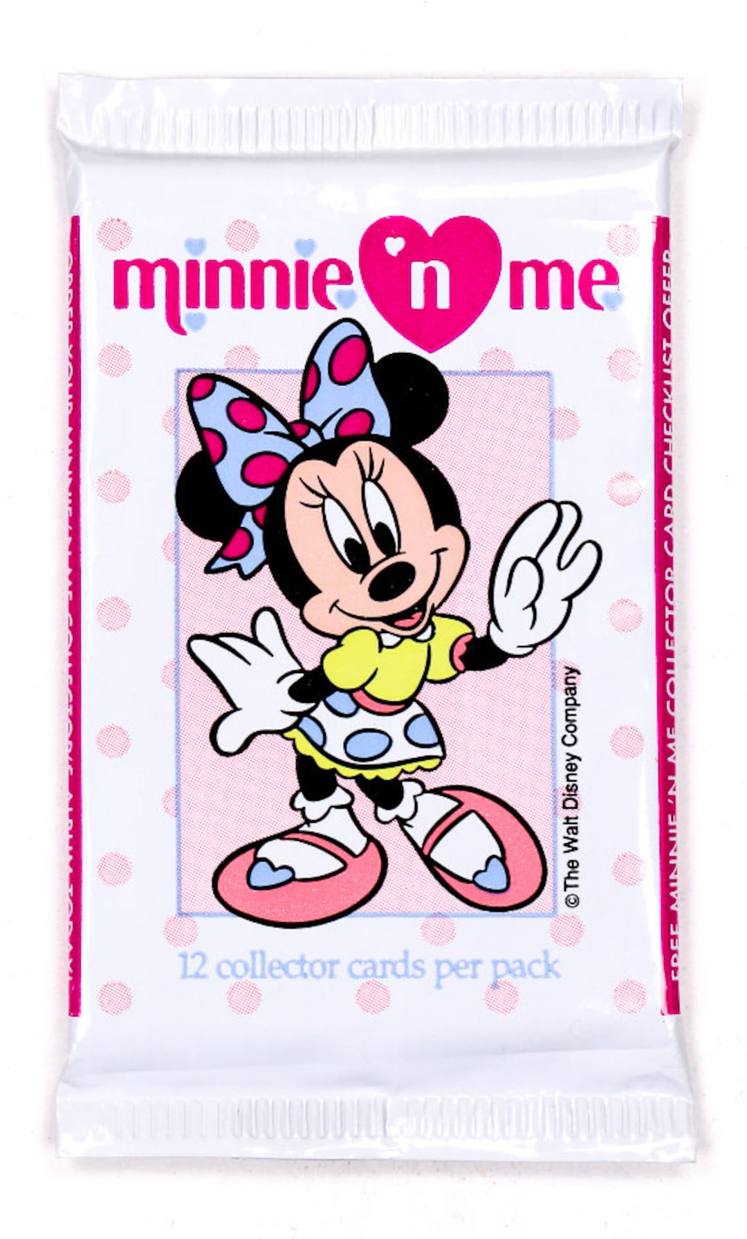 Minnie N Me Vintage Trading Cards ONE Pack 1991 Disney Mickey