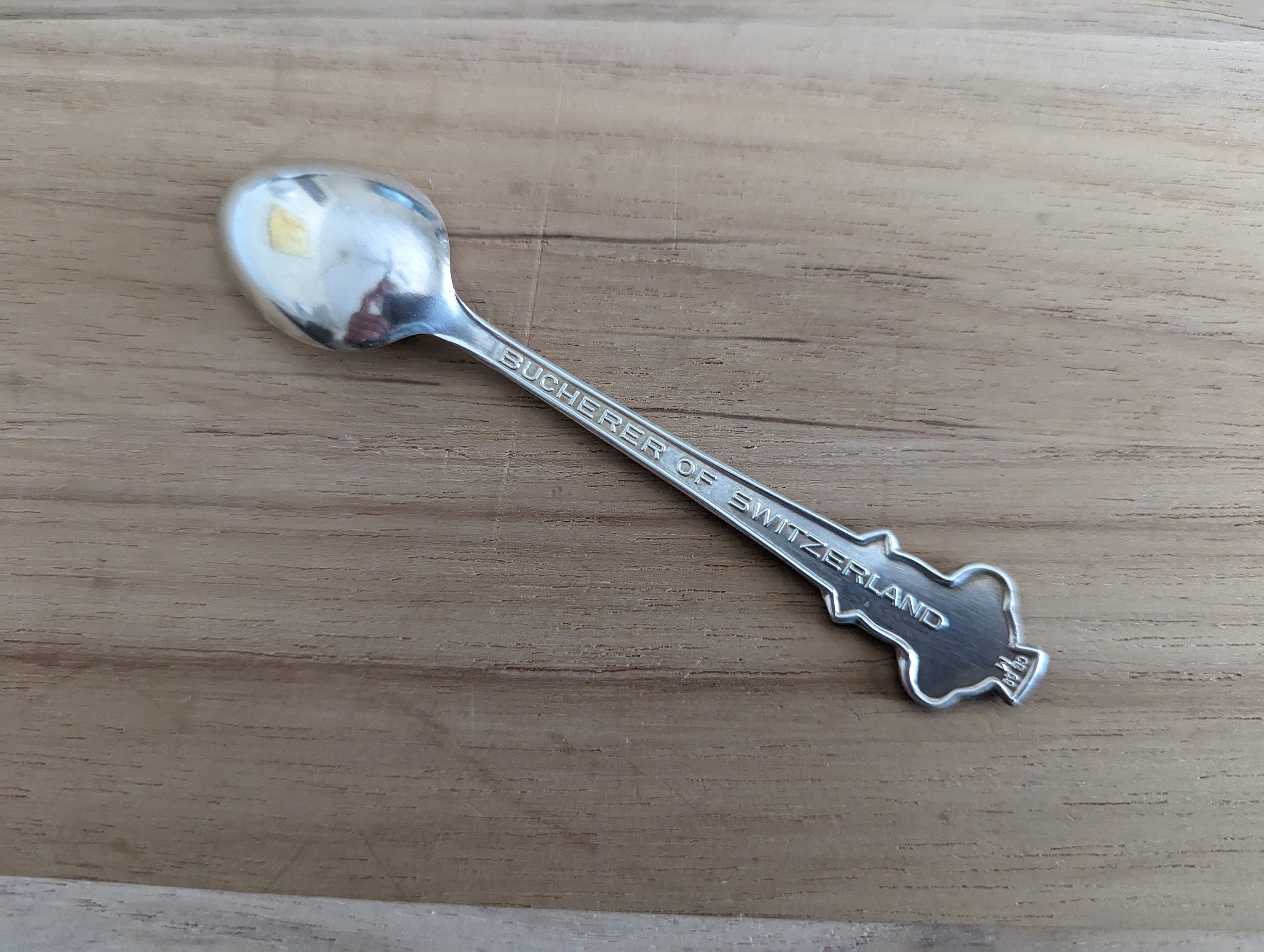 Vintage Collectible ROLEX Bucherer of Switzerland Souvenir Spoon 4