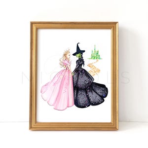 Pinking of Love (fashion Illustration Print) - Etsy