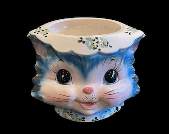 Vintage - Lefton - #1502 - MISS PRISS - Cookie Jar