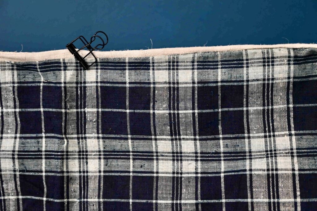 ケルシュ アルザスの伝統的な古いリネン生地フランス スタイル