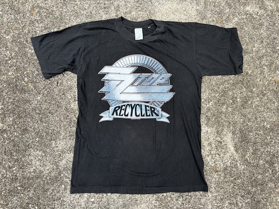 Vintage 1991 ZZ Top Recycler World Tour Shirt Size L - Etsy