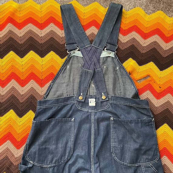 50s Lee Jeans Denim Overalls - Vintage 1950s Utility Workwear