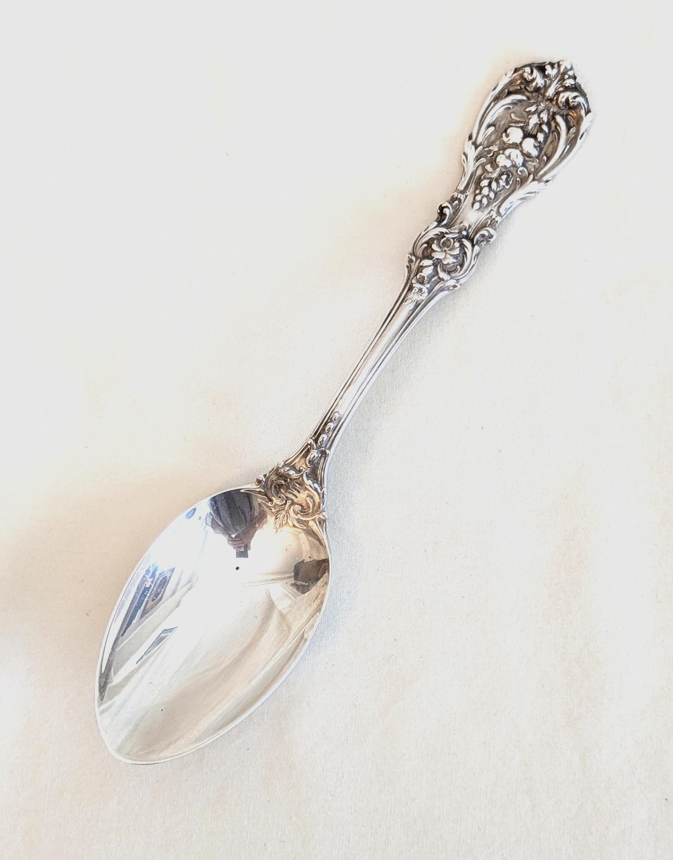 リード＆バートン】純銀 スターリング／ティースプーン「レ・サンク