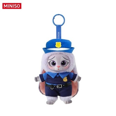 MINISO Zootopia Officer Judy Plush Toy Charm Confirmed Blind Box