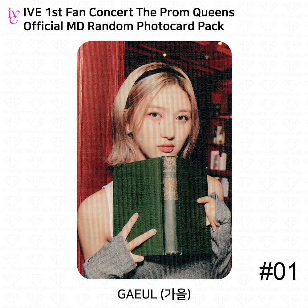 IVE 1st Fan Concert The Prom Queens Official MD Random Photocard