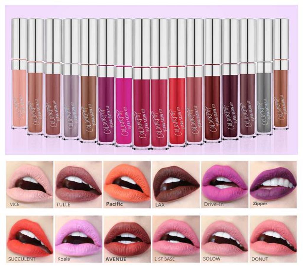 Colour Pop Ultra Matte Lip Liquid Lipstick - ALL SHADES- 100