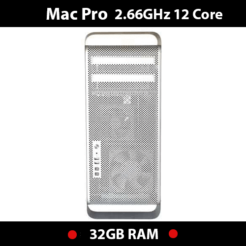 Mac Pro 2.66Ghz 12-Cores | 32GB RAM | 1TB HDD | nVidia G120 | eBay