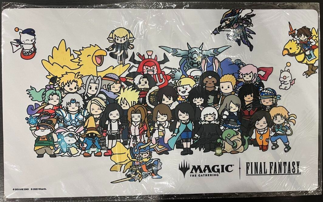 MTG Final Fantasy Chibi Chara Mini Character Playmat Japan Event
