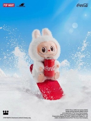 POPMART 100% Authentic Labubu Coca Cola Vinyl Face 1pcs Blind Box