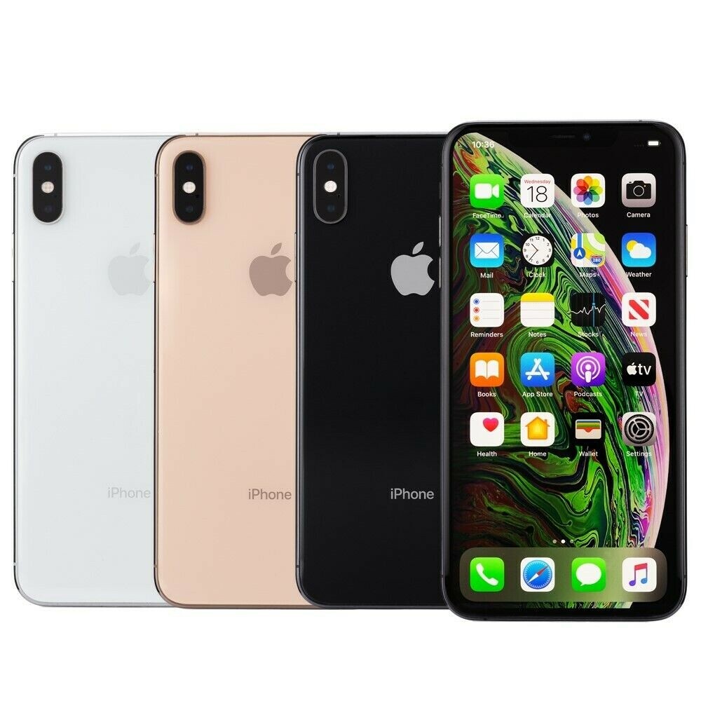 Apple iPhone XS Max 256GB Unlocked AT&T T-Mobile Verizon Very Good
