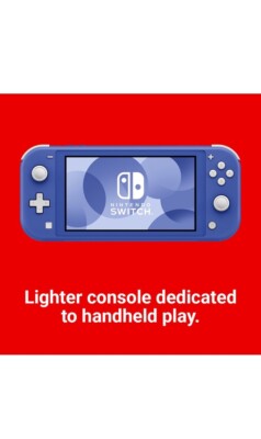 Nintendo Switch Lite HDH-001 Handheld Console - Blue (10004543) | eBay