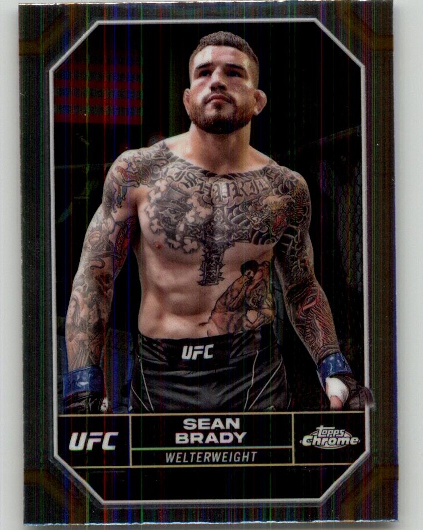 2024 Topps Chrome UFC Sean Brady #172 | eBay