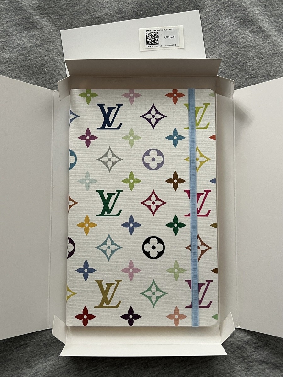 LOUIS VUITTON x MURAKAMI Monogram Multicolor Jane Notebook MM NEW